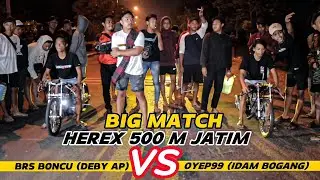 LAGA PALING SEREM💥 Penonton Dibuat Kaget Dengan Hasil Finish, OYEP99 SPEED VS BRS BONCU