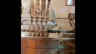Automatic Filling Capping & Sealing Machine | Auto Filling Line | 4 Nozzles Filling Machine