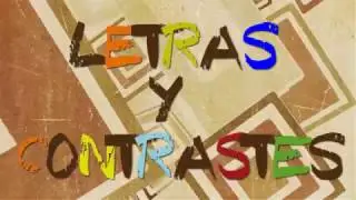 letras y Contrastes- Alcides M.