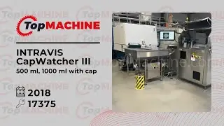 INTRAVIS CapWatcher III Cap making - Closure inspection system used