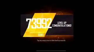 Free Fire Highest Level Up 73992 Op Reward || Elite Pass Pre Order Glue Wall
