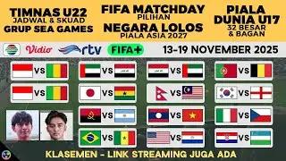 JADWAL BOLA MALAM INI LIVE TV 2025 - TIMNAS U22 VS MALI, FIFA MATCHDAY, UAE VS IRAQ, MALAYSIA