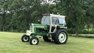 My Dad's 1974 Oliver 1655 Gas - 2100 hours all original paint
