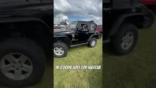 Jeep Wrangler JK 2 Door Soft Top Half Cab At The Throttle Gals Revolution Car In Michigan