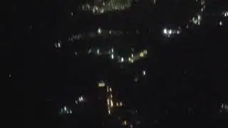 Landing at Bengaluru International Airport in dark night. Lockdown in full flow due to COVID-19.