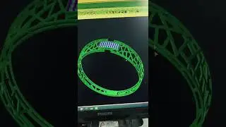 Jali bangle with diamond 💎 #jewlsbysahil #caddesign #designergemjewels #cad #diamond #jalidesign