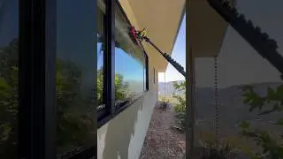 Cleaning A Picture Window | Xero Pure Water System