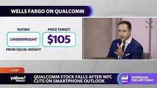 Qualcomm stock dips after Wells Fargo cuts smartphone outlook