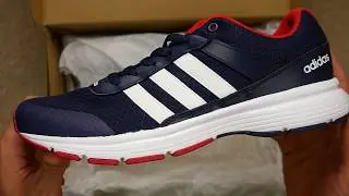 Adidas Cloudfoam VS City Man blue обзор оригинальных кроссовок