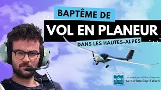 J’ai volé sans moteur au-dessus des Alpes ! | Mon baptême en planeur à Gap-Tallard 🛩️