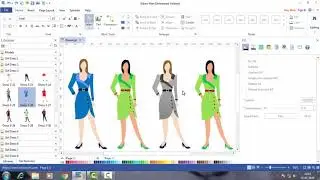Fashion Design In Edraw Max.....Edraw Max Tutorial 3.