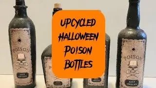 DIY Halloween Apothecary Poison Bottle