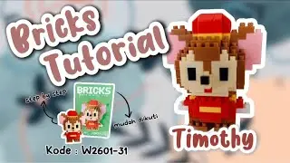 Tutorial Bricks Tip Mouse Timothy Kode W2601-31 | How To Build Bricks Tip Mouse Timothy