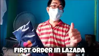 FIRST ORDER IN LAZADA