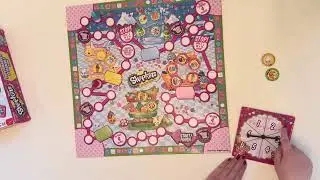 Modified board games - Shopkins supermarket scramble game 