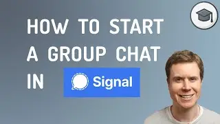 Как создать групповой чат в Signal