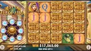 EYE OF CLEOPATRA!! MAX BET BONUS!! MEGA BIG WIN!! PRAGMATIC PLAY ✌️ @SLOTKINGDOM