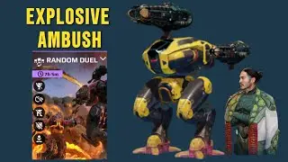EXPLOSIVE AMBUSH HELL BURNER RANDOM DUEL #2 | Lynx Dux Harpy | War Robots
