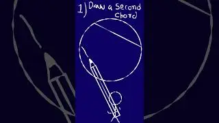 How to find the center of any circle | Easy Geometry Tricks