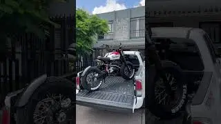 Did you get it?😶&zwj;🌫️#honda #crf250 #Tracker #bikes#azfercustoms #custombike #caferacer