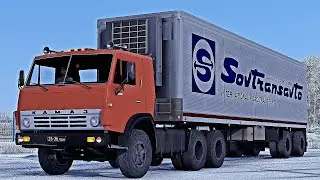 4K | ETS2 1.46 | Promods | Kamaz 5410 | Kaunas 🇱🇹 - Kaliningrad 🇷🇺