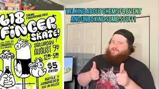 Let’s talk Chems event! (And unbox some stuff) 
