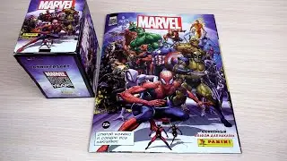 MARVEL 80 лет. Собираем коллекцию наклеек, часть 1