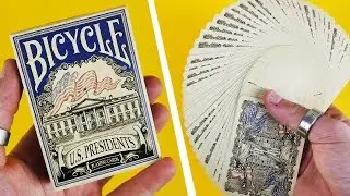 Deck Review - Bicycle U.S. Presidents Democratic Blue Playing Cards [HD-4K]