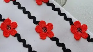 Sleeves design with lace cutting and stitching 