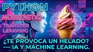 Python: IA con antojo de helado, transfer learning de MobileNetV2