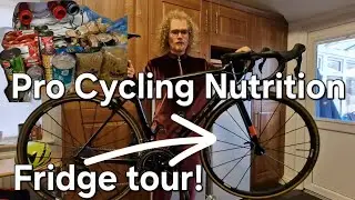 Pro Cycling nutrition. What food does a PRO cyclist have in the fridge? Cupboard and fridge raid!