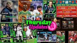 Thursday Updates Leaks 🎁, New Campaign | Epic & Showtime, National Legends, New Manager & Free Coins