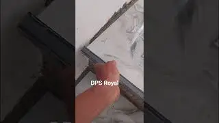 fixing the surface profile before the inner tile folding