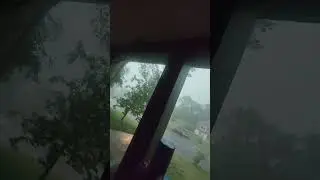July 29,2025, what it is like outside Supercall thunderstorm