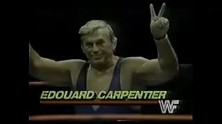 Edouard Carpentier in action   All Star Wrestling June 16th, 1985