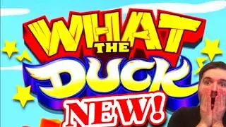 NEW SLOT ALERT! What The Duck Slot Machine! Upto $20.00/SPIN! GRAND Casino!