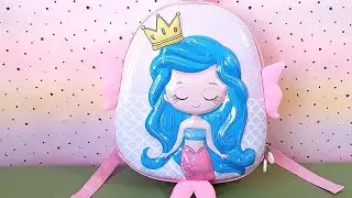 Cute Mermaid School Bags for Girls 🎒🧜&zwj;♀️ | Fun Learning Toys for Kids