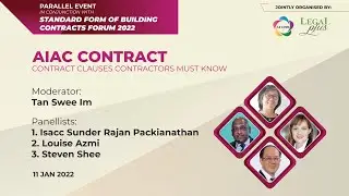 AIAC Contract - Contract Clauses Contractors Must Know