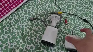 Wide angle Comparison of 5MP bullet vs Dome Hikvision cctv ColorVu with audio -DIY