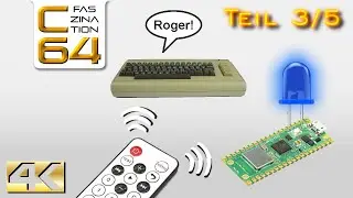🕹️ The power of UART: C64 & Raspberry Pi per Infrarot-Fernbedienung steuern (3/5) #FaszinationC64