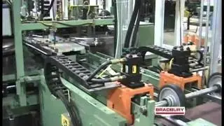 Bradbury Garage Door Track Rollforming line
