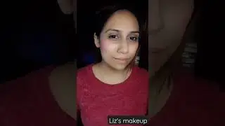 transformaci&oacute;n de maquillaje#shorts#viral#Liz's makeup