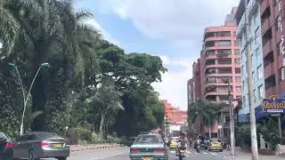 Driving Through Cali Colombia To The Zoo