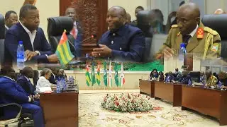 S.E Evariste Ndayishimiye yakiriye Président du Conseil de la Republique Togolaise au Burundi