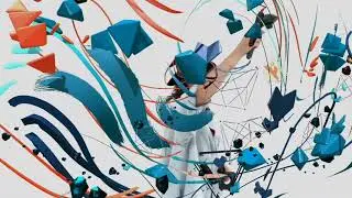 VR художник ReForum Олеся Довлатова / Создала картину в прямом эфире в совмещенной реальности