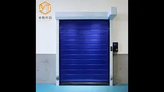 industrial automatic PVC cold storage zipper door