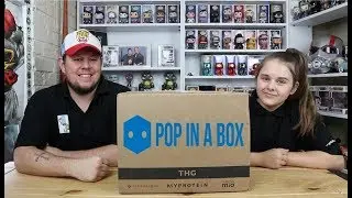 Ещё одна потрясающая подписка на POP IN A BOX &mdash; август 2019 г. &mdash; Funko Pop Unboxing &mdash; Великобритания &mdash; PIAB