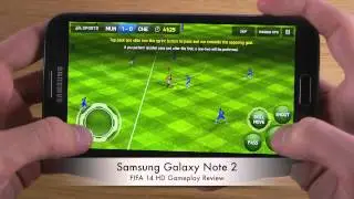 FIFA 14 Samsung Galaxy Note 2 HD Gameplay Review