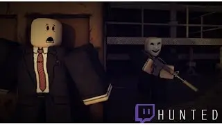 SLASHER! ~ Hunted (Ep. 3) (ROBLOX) (Twitch Highlights)