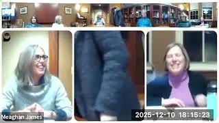 Заседание Попечительского совета Мемориальной библиотеки имени Пола Пратта, 10 декабря 2025 года.